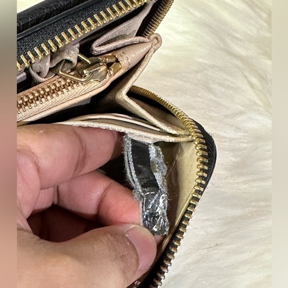 CHLOE portefeuille lambskin leather zip wallet - Picture 12 of 16